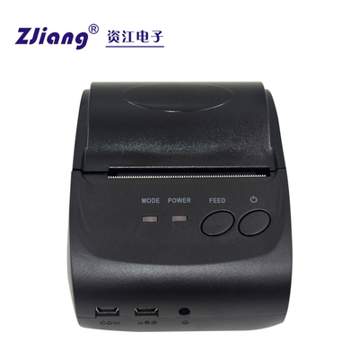Zijiang商業無線58mmのポータブルの小型サーマル プリンターPOSシステム
