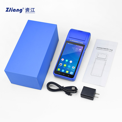 スマートな手持ち型POSの末端プリンター3G WIFI BTバーコードの走査器