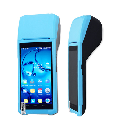 人間の特徴をもつハンドヘルド POS の支払ターミナル機械 4G 5.5inch 1 つの Pos ターミナルのすべて