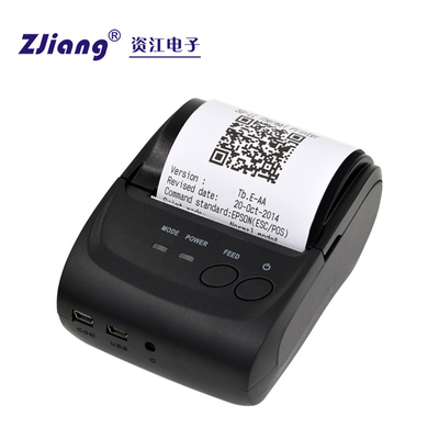 ZJIANG 58mmの携帯用小型サーマル プリンターの小売りPOSプリンター システム