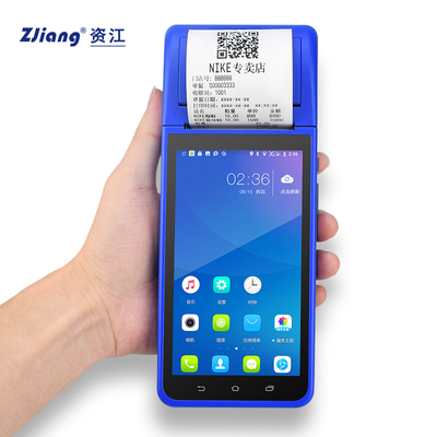 Android 8.1 PDA POS ターミナル モバイル ハンドヘルド ミニ 58mm プリンター付き